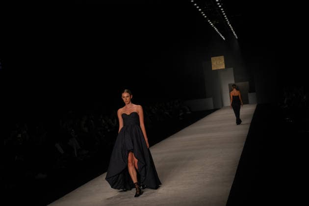 Bogota Fashion Week opens ninth edition in Colombia’s capital BOGOTA, COLOMBIA - MAY 12: Models showcase designs by Colombian designers during the ninth edition of Bogota Fashion Week in Bogota, Colombia, on May 12, 2026. Juancho Torres Anadolu Bogota Colombia. Editorial use only. Please get in touch for any other usage.  Copyright: x2026xAnadoluxJuanchoxTorresx