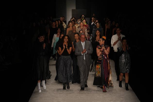 Bogota Fashion Week opens ninth edition in Colombia’s capital BOGOTA, COLOMBIA - MAY 12: Models showcase designs by Colombian designers during the ninth edition of Bogota Fashion Week in Bogota, Colombia, on May 12, 2026. Juancho Torres Anadolu Bogota Colombia. Editorial use only. Please get in touch for any other usage.  Copyright: x2026xAnadoluxJuanchoxTorresx