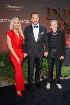 Paramount+ s Dutton Ranch New York Premiere, New York, USA - 12 May 2026 (L-R) Cynthia Daniel, Cole Hauser and Steely Rose Hauser attend Paramount+ s Dutton Ranch New York Premiere at AMC Lincoln Square 13 on May 12, 2026 in New York City. New York United States Copyright: xRonxAdarx xSOPAxImagesx _radar_dutton_20260512_00985