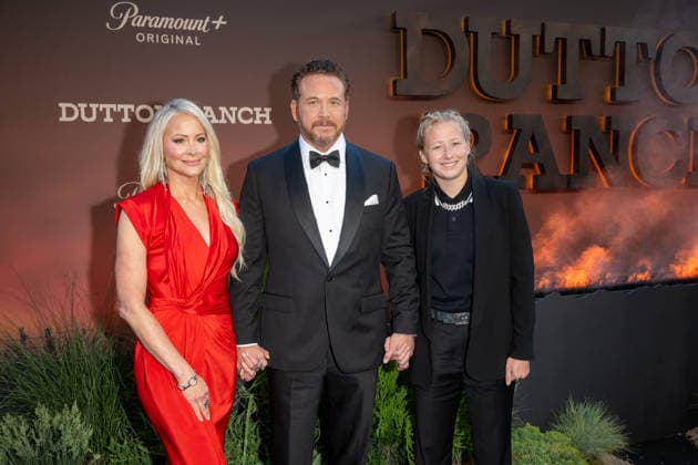 Paramount+ s Dutton Ranch New York Premiere, New York, USA - 12 May 2026 (L-R) Cynthia Daniel, Cole Hauser and Steely Rose Hauser attend Paramount+ s Dutton Ranch New York Premiere at AMC Lincoln Square 13 on May 12, 2026 in New York City. New York United States Copyright: xRonxAdarx xSOPAxImagesx _radar_dutton_20260512_00987
