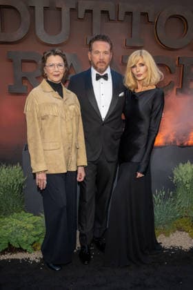 Paramount+ s Dutton Ranch New York Premiere, New York, USA - 12 May 2026 (L-R) Annette Bening, Cole Hauser and Kelly Reilly attend Paramount+ s Dutton Ranch New York Premiere at AMC Lincoln Square 13 on May 12, 2026 in New York City. New York United States Copyright: xRonxAdarx xSOPAxImagesx _radar_dutton_20260512_01275