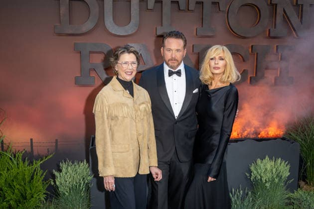 Paramount+ s Dutton Ranch New York Premiere, New York, USA - 12 May 2026 (L-R) Annette Bening, Cole Hauser and Kelly Reilly attend Paramount+ s Dutton Ranch New York Premiere at AMC Lincoln Square 13 on May 12, 2026 in New York City. New York United States Copyright: xRonxAdarx xSOPAxImagesx _radar_dutton_20260512_01296