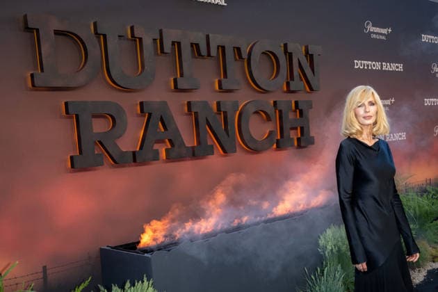 Paramount+ s Dutton Ranch New York Premiere, New York, USA - 12 May 2026 Kelly Reilly attendS Paramount+ s Dutton Ranch New York Premiere at AMC Lincoln Square 13 on May 12, 2026 in New York City. New York United States Copyright: xRonxAdarx xSOPAxImagesx _radar_dutton_20260512_01373
