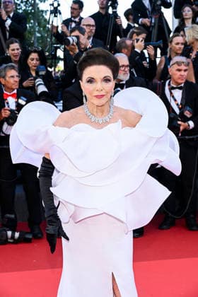 79th Cannes Film Festival Red Carpet Opening Night - part 2 Palais des Festivals - Cannes, France Joan Collins 79th Cannes Film Festival Red Carpet Opening Night - part 2 Palais des Festivals - Cannes, France 12th May 2026 SGPItalia id 134688_008 *Not Exclusive  Copyright: xSGPx