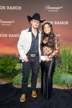 May 12, 2026, New York, United States: (L-R) Sterlin English and Jayden Utash attend Paramount+ s Dutton Ranch New York Premiere at AMC Lincoln Square 13 on May 12, 2026 in New York City. New York United States - ZUMAs197 20260512_aaa_s197_684 Copyright: xRonxAdarx