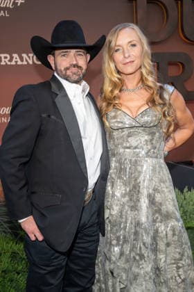 May 12, 2026, New York, United States: (L-R) Jason Owen and Christina Alexandra Voros attend Paramount+ s Dutton Ranch New York Premiere at AMC Lincoln Square 13 on May 12, 2026 in New York City. New York United States - ZUMAs197 20260512_aaa_s197_698 Copyright: xRonxAdarx