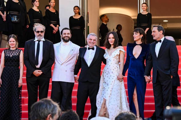 79th Cannes Film Festival Red Carpet Opening Night - part 2 Palais des Festivals - Cannes, France Madeleine Baudot;Gustave Kervern;Pio Marmai;Pierre Salvadori;Anais Demoustier;Vimala Pons;Gilles Lellouche 79th Cannes Film Festival Red Carpet Opening Night - part 2 Palais des Festivals - Cannes, France 12th May 2026 SGPItalia id 134688_008 *Not Exclusive  Copyright: xSGPx