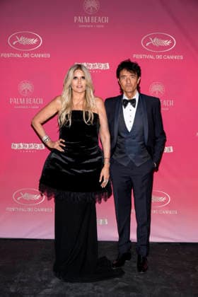 79th Cannes Film Festival Photocall Opening Dinner Palm Beach - Cannes, France Tiziana Rocca;Giulio Base 79th Cannes Film Festival Photocall Opening Dinner Palm Beach - Cannes, France 12th May 2026 SGPItalia id 134688_009 *Not Exclusive  Copyright: xSGPx