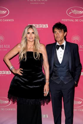 79th Cannes Film Festival Photocall Opening Dinner Palm Beach - Cannes, France Tiziana Rocca;Giulio Base 79th Cannes Film Festival Photocall Opening Dinner Palm Beach - Cannes, France 12th May 2026 SGPItalia id 134688_009 *Not Exclusive  Copyright: xSGPx