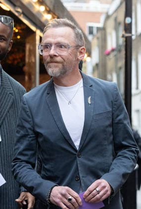 1536 West End Opening Night - Arrivals 12 MAY 26 Simon Pegg attends the 1536 West End Opening Night at The Ambassadors Theatre on 12 05 2026 in London, England. 1536 West End Opening Night - Arrivals 12 MAY 26 Simon Pegg attends the 1536 West End Opening Night at The Ambassadors Theatre on 12 05 2026 in London, England., Credit:Roger Alarcon Avalon United Kingdom, London  Copyright: xRogerxAlarconx xAvalonx 1098427197