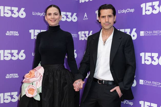 Hayley Atwell and Ned Wolfgang Kelly attends 1536™ Opening Night at The Ambassadors Theatre in London, England. UK. Tuesday 12th May 2026. Copyright: xJamesxWarrenx ae7cg321