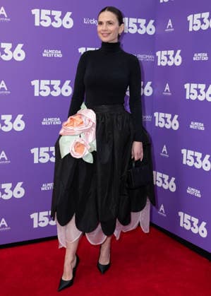 Hayley Atwell attends 1536™ Opening Night at The Ambassadors Theatre in London, England. UK. Tuesday 12th May 2026. Copyright: xJamesxWarrenx ae7cg319