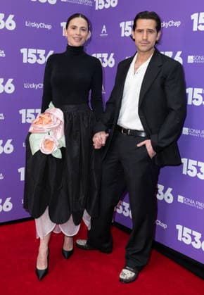 Hayley Atwell and Ned Wolfgang Kelly attends 1536™ Opening Night at The Ambassadors Theatre in London, England. UK. Tuesday 12th May 2026. Copyright: xJamesxWarrenx ae7cg322