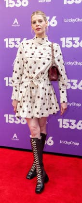 1536 West End Opening Night Arrivals, London, UK, 12 May 2026 Lucy Boynton attends the 1536 West End Opening Night at The Ambassadors Theatre in London on 12 May 2026., Credit:Roger Alarcon Avalon United Kingdom, London  Copyright: xRogerxAlarconx xAvalonx 1098427292