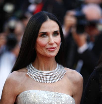 May 12, 2026, Cannes, Cote D azur, France: DEMI MOORE during the red carpet for the premiere screening of THE ELECTRIC KISS at the 79th Annual Cannes Film Festival at Palais des Festivals in Cannes, France. Cannes France - ZUMAc179 20260512_zep_c179_121 Copyright: xMickaelxChavetx