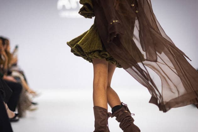 AUSTRALIAN FASHION WEEK, Atte designs during the FDS TAFE NSW - The Innovators show during Australian fashion week at the Museum of contemporary art, Sydney, Wednesday, May 13, 2026. ( NO ARCHIVING MELBOURNE VICTORIA AUSTRALIA  Copyright: xNADIRxKINANIx 20260513144787329668