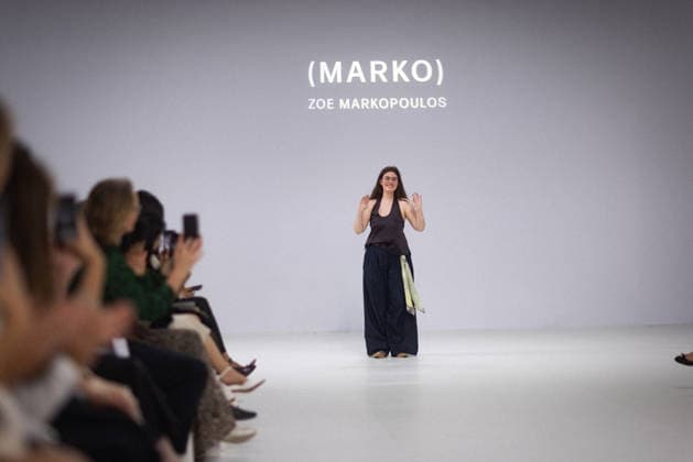 AUSTRALIAN FASHION WEEK, Marko designs during the FDS TAFE NSW - The Innovators show during Australian fashion week at the Museum of contemporary art, Sydney, Wednesday, May 13, 2026. ( NO ARCHIVING MELBOURNE VICTORIA AUSTRALIA  Copyright: xNADIRxKINANIx 20260513157655463591