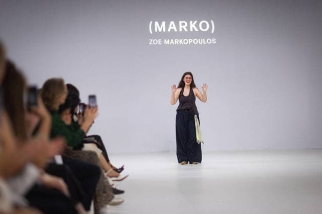 AUSTRALIAN FASHION WEEK, Marko designs during the FDS TAFE NSW - The Innovators show during Australian fashion week at the Museum of contemporary art, Sydney, Wednesday, May 13, 2026. ( NO ARCHIVING MELBOURNE VICTORIA AUSTRALIA  Copyright: xNADIRxKINANIx 20260513173643205889