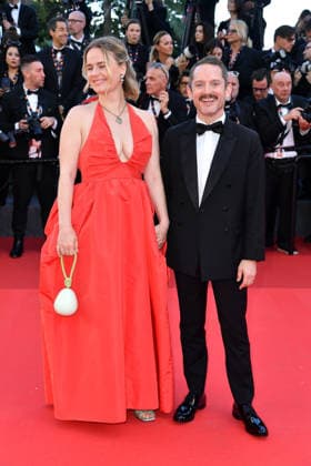 Mette Marie Kongsved and Elijah Wood at the Opening Gala and The Electric Kiss premiere in Cannes on 12 05 2026
