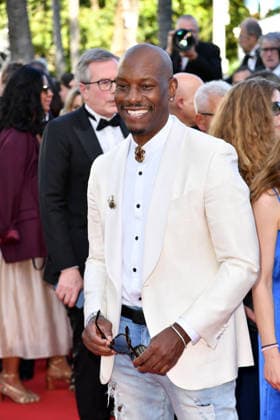 Tyrese Gibson at the Opening Gala and The Electric Kiss premiere in Cannes on 12 05 2026