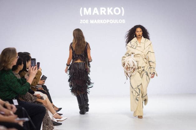 AUSTRALIAN FASHION WEEK, Marko designs during the FDS TAFE NSW - The Innovators show during Australian fashion week at the Museum of contemporary art, Sydney, Wednesday, May 13, 2026. ( NO ARCHIVING MELBOURNE VICTORIA AUSTRALIA  Copyright: xNADIRxKINANIx 20260513176323826275