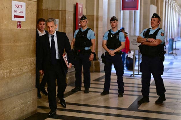 Former French president Nicolas Sarkozy arrives at the Paris courthouse for the end of the prosecutions closing arguments in the appeal trial over suspicions of Libyan financing of his 2007 presidential campaign, in Paris, France, May 13, 2026 Christian Liewig Bestimage Former French president Nicolas Sarkozy arrives at the Paris courthouse for the end of the prosecutions closing arguments in the appeal trial over suspicions of Libyan financing of his 2007 presidential campaign, in Paris, France, May 13, 2026 Paris France  Copyright: xChristianxLiewigx xBestimagexChristianxLiewigx xBestimagex