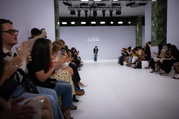 AUSTRALIAN FASHION WEEK, The FDS TAFE NSW - The Innovators show during Australian fashion week at the Museum of contemporary art, Sydney, Wednesday, May 13, 2026. ( NO ARCHIVING MELBOURNE VICTORIA AUSTRALIA  Copyright: xNADIRxKINANIx 20260513155671683357