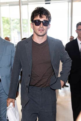 Cannes Charles Leclerc, Alexandra Saint Mleux Exits Martinez MP Cannes, France- May 13: Charles Leclerc, Alexandra Saint Mleux arrive to Hotel Martinez during 79th Festival of Cannes, on May 13, 2026 in Cannes, France. Photo by Marco Piovanotto ABACAPRESS:COM Cannes France  Copyright: xPiovanottoxMarco ABACAx