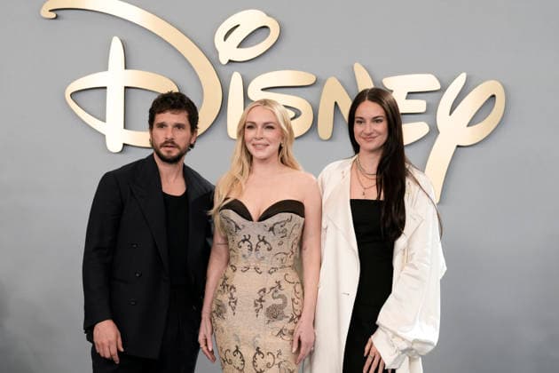 2026 Disney Upfront premiere in New York, USA, 12 May 2026 Kit Harington, Lindsay Lohan, Shailene Woodley attends the 2026 Disney Upfront, held at the Jacob Javitz Center in New York City, Tuesday, May 12, 2026., Credit:Jennifer Graylock Avalon United States, New York, New York  Copyright: xJenniferxGraylockx xAvalonx 1098435884