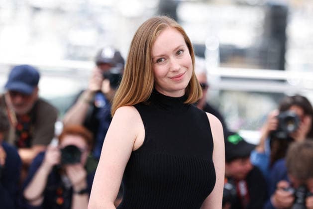 Cannes - Teenage Sex And Death At Camp Miasma Photocall Hannah Einbinder posing during Teenage Sex And Death At Camp Miasma photocall at the 79th annual Cannes Film Festival at Palais des Festivals on May 13, 2026 in Cannes, France. Photo by Jerome Domine ABACAPRESS.COM Cannes France  Copyright: xDominexJerome ABACAx