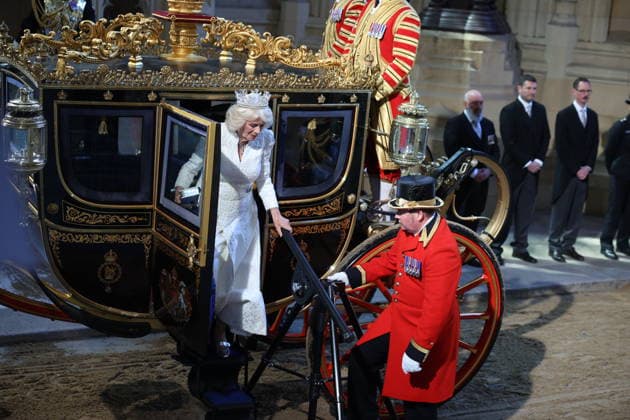 State Opening of Parliament - ROTA - Victoria Tower Position State Opening of Parliament - ROTA - Victoria Tower Position The Imperial State Crown arrives, followed by HRH King Charles III, at the Palace of Westminster, Credit:Geoff Pugh for the Telegraph PA ROTA - B68 Avalon UK, London, Westminster  Copyright: xGeoffxPughxforxthexTelegraphx xPAxROTAx-xB68x xAvalonx 1098537732
