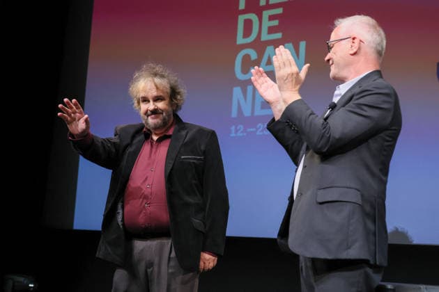 Cannes - Peter Jackson Masterclass Peter Jackson and Thierry Fremaux attending the Peter Jackson Masterclass during the 79th Annual Cannes Film Festival on May 13, 2026 in Cannes, France. Photo by Jean-Marc Haedrich Pool ABACAPRESS.COM Cannes France  Copyright: xHaedrichxJean-Marc Pool ABACAPRESS.COMx
