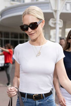 Cannes Poppy Delevigne Exits Martinez MP Cannes, France- May 13: Poppy Delevigne leavs Hotel Martinez during 79th Festival of Cannes, on May 13, 2026 in Cannes, France. Photo by Marco Piovanotto ABACAPRESS:COM Cannes France  Copyright: xPiovanottoxMarco ABACAx