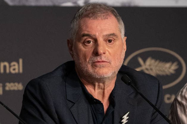 Cannes La Venus Electrique Press Conference NG Pierre Salvadori attending the Press Conference for ‘The Electric Kiss (La Venus Electrique)’ in Cannes at Palais Des Festivals in Cannes, France on May 13 2026 as part of the 79th Cannes Film Festival. Photo by Nicolas Genin ABACAPRESS.COM Cannes France  Copyright: xGeninxNicolas ABACAx