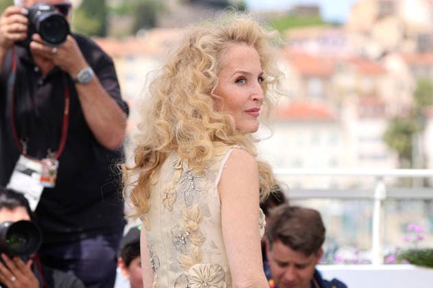 Gillian Anderson at the photocall for the feature film Teenage Sex and Death at Camp Miasma at the Festival de Cannes 2026 79 Cannes International Film Festival at the Palais des Festivals Cannes, 13 05 2026 Foto:xD.xBedrosianx xFuturexImagex teenage_6530