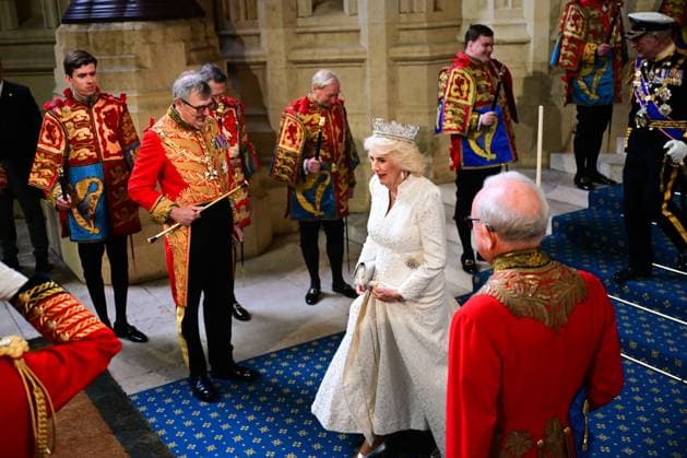 King Charles and Queen Camilla at State Opening of Parliament at the Houses of Parliament, London, UK, 13 May 2026 Queen Camilla and King Charles III depart State Opening of Parliament, The Victoria Tower, Sovereigns Entrance, Palace of Westminster, London, UK - 13 May 2026, Credit:Victoria Jones Shutterstock PA ROTA - B68 Avalon London, United Kingdom Copyright: xVictoriaxJones Shutterstockx xPAxROTAx-xB68x xAvalonx 1098544039