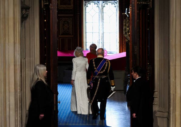 King Charles and Queen Camilla at State Opening of Parliament at the Houses of Parliament, London, UK, 13 May 2026 Britain s King Charles and Queen Camilla arrive for the State Opening of Parliament, at the Houses of Parliament, in London, Britain, May 13, 2026., Credit:Suzanne Plunkett PA ROTA - B68 Avalon London, United Kingdom Copyright: xSuzannexPlunkettx xPAxROTAx-xB68x xAvalonx 1098546589