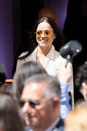 Cannes Fast and Furios on the Croisette MP Cannes, France- May 13: Michelle Rodriguez leaves Hotel Carlton during 79th Festival of Cannes, on May 13, 2026 in Cannes, France. Photo by Marco Piovanotto ABACAPRESS:COM Cannes France  Copyright: xPiovanottoxMarco ABACAx