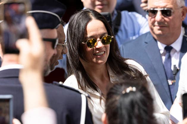Cannes Fast and Furios on the Croisette MP Cannes, France- May 13: Michelle Rodriguez leaves Hotel Carlton during 79th Festival of Cannes, on May 13, 2026 in Cannes, France. Photo by Marco Piovanotto ABACAPRESS:COM Cannes France  Copyright: xPiovanottoxMarco ABACAx
