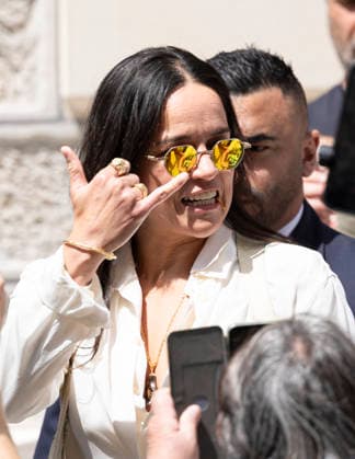 Cannes Fast and Furios on the Croisette MP Cannes, France- May 13: Michelle Rodriguez leaves Hotel Carlton during 79th Festival of Cannes, on May 13, 2026 in Cannes, France. Photo by Marco Piovanotto ABACAPRESS:COM Cannes France  Copyright: xPiovanottoxMarco ABACAx