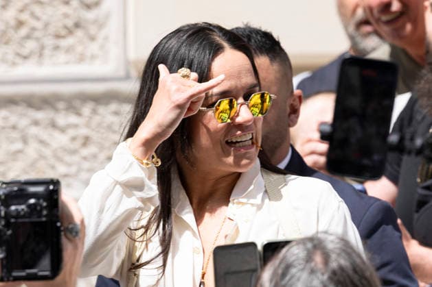 Cannes Fast and Furios on the Croisette MP Cannes, France- May 13: Michelle Rodriguez leaves Hotel Carlton during 79th Festival of Cannes, on May 13, 2026 in Cannes, France. Photo by Marco Piovanotto ABACAPRESS:COM Cannes France  Copyright: xPiovanottoxMarco ABACAx
