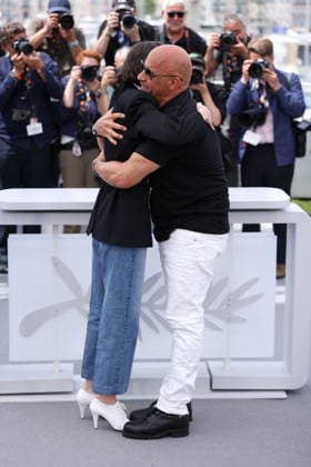 Cannes - Fast And Furious Cannes Classics Photocall Meadow Walker, Vin Diesel pose during The Fast And The Furious photocall at the 79th annual Cannes Film Festival at Palais des Festivals on May 13, 2026 in Cannes, France. Photo by Jerome Domine ABACAPRESS.COM Cannes France  Copyright: xDominexJerome ABACAx