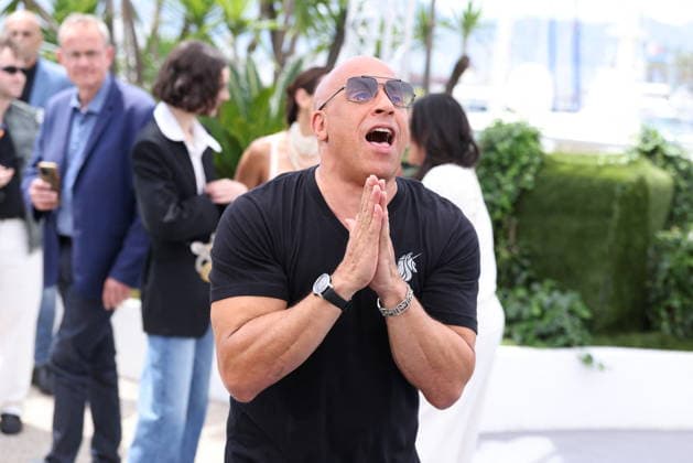 Cannes - Fast And Furious Cannes Classics Photocall Vin Diesel poses during The Fast And The Furious photocall at the 79th annual Cannes Film Festival at Palais des Festivals on May 13, 2026 in Cannes, France. Photo by Jerome Domine ABACAPRESS.COM Cannes France  Copyright: xDominexJerome ABACAx