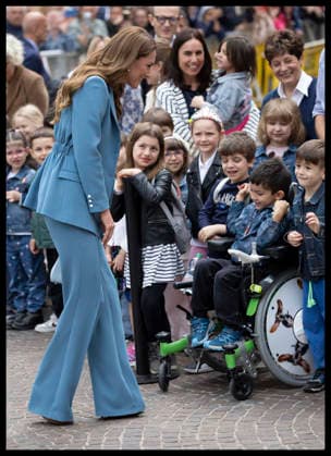 . 13 05 2026. Reggio Emilia, Italy. Kate Middleton. the Princess of Wales , arriving at the town hall in Reggio Emilia on day one of her visit to Italy.  xStephenxLockx xi-Imagesx IIM-26766-0007