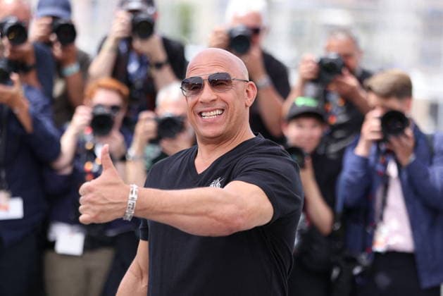 Cannes - Fast And Furious Cannes Classics Photocall Vin Diesel poses during The Fast And The Furious photocall at the 79th annual Cannes Film Festival at Palais des Festivals on May 13, 2026 in Cannes, France. Photo by Jerome Domine ABACAPRESS.COM Cannes France  Copyright: xDominexJerome ABACAx