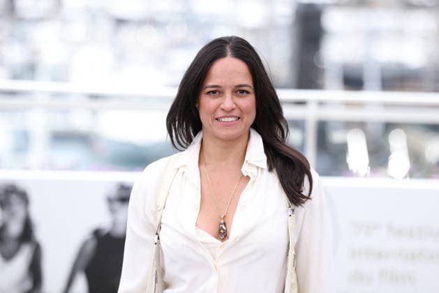Cannes - Fast And Furious Cannes Classics Photocall Michelle Rodriguez poses during The Fast And The Furious photocall at the 79th annual Cannes Film Festival at Palais des Festivals on May 13, 2026 in Cannes, France. Photo by Jerome Domine ABACAPRESS.COM Cannes France  Copyright: xDominexJerome ABACAx