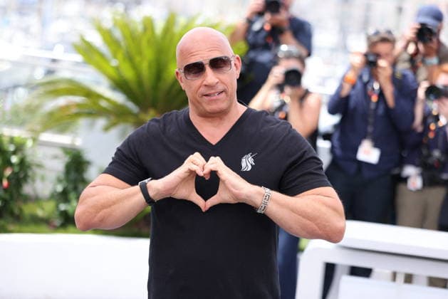 Cannes - Fast And Furious Cannes Classics Photocall Vin Diesel poses during The Fast And The Furious photocall at the 79th annual Cannes Film Festival at Palais des Festivals on May 13, 2026 in Cannes, France. Photo by Jerome Domine ABACAPRESS.COM Cannes France  Copyright: xDominexJerome ABACAx