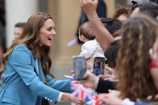 . 13 05 2026. Reggio Emilia, Italy. Kate Middleton, the Princess of Wales , leaving the town hall in Reggio Emilia on day one of her visit to Italy.  xStephenxLockx xi-Imagesx IIM-26766-0024