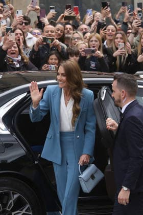 Princess of Wales visit to Reggio Emilia - Day 1 Kate Middleton, the Princess of Wales, visits the town hall in Reggio Emilia, Italy on May 13, 2026, on day one of her visit to Italy. Photo by IPA ABACAPRESS.COM Reggio Emilia Italy  Copyright: xIPA ABACAx