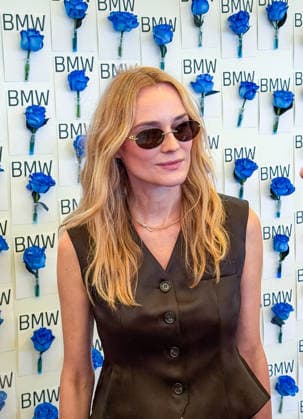 Cannes - Diane Kruger at Lunch Talk about AI organized by BMW German actress Diane Kruger attending an exclusive Lunch Talk on the theme of ‘The Human Lens’, about AI in Cinema industry organized by BMW at the Plage des Palmes in Cannes, South of France on May 13, 2026. Photo by Christophe Geyres ABACAPRESS.COM Cannes France  Copyright: xABACAx